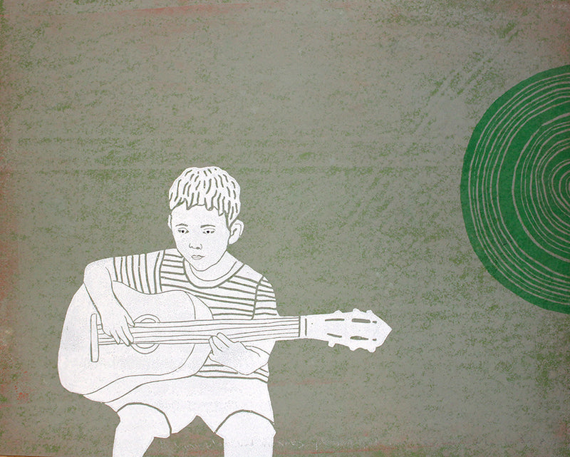 Mokausi groti gitara, kad vasarą galėčiau groti prie laužo