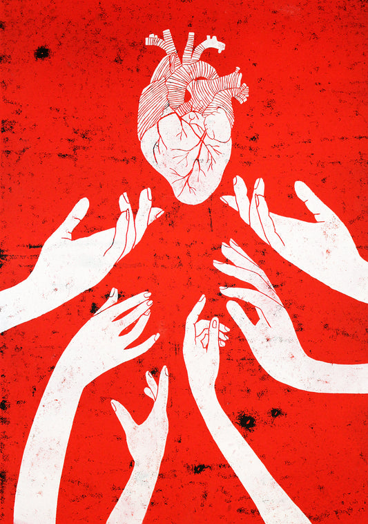 We lift our hearts up